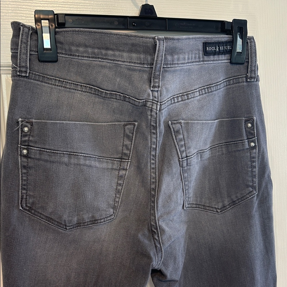 Rock & Republic Charcoal Denim Pants